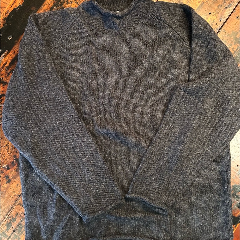 Eastern Mountain Sports Vintage  Charcoal Crewneck Sweater